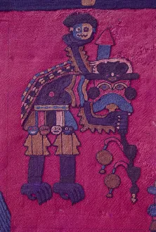 Textiles, Paracas Culture, Peru, 2015. Creator: Luis Rosendo