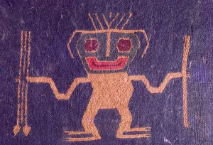 Textiles, Paracas Culture, Peru, 2015. Creator: Luis Rosendo