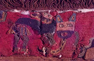 Textiles, Paracas Culture, Peru, 2015. Creator: Luis Rosendo