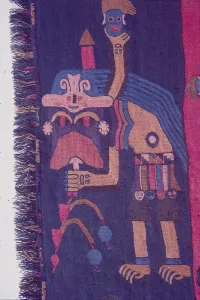 Textiles, Paracas Culture, Peru, 2015. Creator: Luis Rosendo