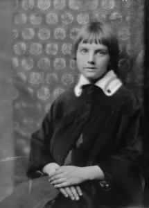 Hands In Lap Prints: Thacher, Mary D. portrait photograph, 1915 Nov. 6. Creator: Arnold Genthe