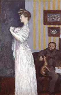 Misia Gallery: Thadee Natanson and Misia. Artist: Bonnard, Pierre (1867-1947)