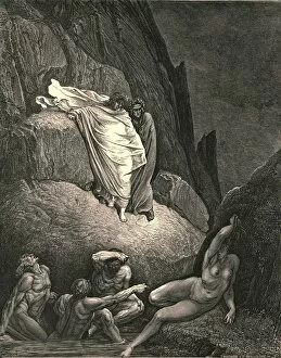 Sex Worker Gallery: Thais is this, the harlot, c1890. Creator: Gustave Doré
