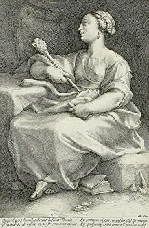 Thalia, 1592. Creator: Hendrik Goltzius