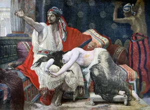Possessed Prints: Thamar and Absalon, 1893