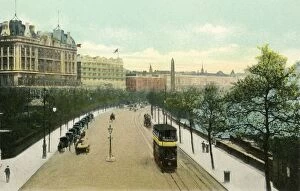 Two Decker Gallery: The Thames Embankment, . Creator: Eyre & Spottiswoode