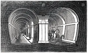 Sir Marc Isambard Prints: The Thames Tunnel, London, 1832