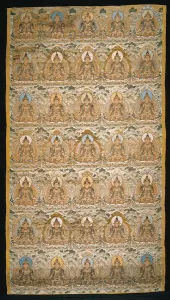 Thanka Prints: Thanka (Religious Picture), China, 18th century, Qing dynasty(1644-1911)