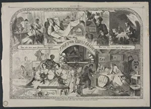 Winslow Homer American Prints: Thanksgiving Day, 1860 - The Two Great Classes of Society