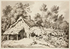 Thatched Cottage, n.d. Creator: Paul Sandby