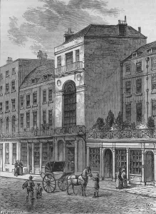 Gentlemans Club Prints: The Thatched House Tavern, Westminster, London, c1870 (1878). Artist: J Greenaway