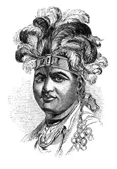 Images Dated 21st December 2006: Thayendaneega, a Mohawk chief, 1848