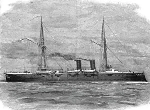Australian Collection: ''The Australian Cruiser, 'Mildura', 1891. Creator: Unknown. ''The Australian Cruiser, 'Mildura'