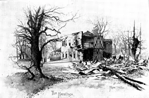 Incident Prints: 'The Hermitage, ' club-house of the Surrey Golf Club