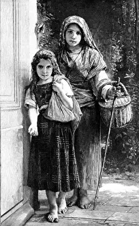 Beggar Prints: 'The Little Tramps' - by M