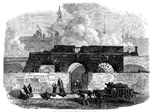 Development Prints: The last of the old Fleet Prison, 1868. Creator: Unknown