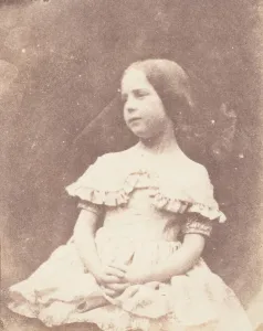 Fox Talbot Prints: [The Photographers Daughter], ca. 1842. Creator: William Henry Fox Talbot
