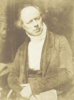 Adamson Hill And Prints: [The] Revd Mr [Thomas Henshaw] Jones, 1843 / 46. Creators: David Octavius Hill