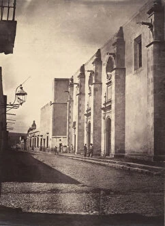 Maximilian I Of Mexico Gallery: [The Scene of the Execution of Emperor Maximilian I of Mexico], 1867