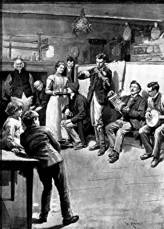Evergreen Prints: 'The Song That Reached My Heart', 1895. Creator: George Meisenbach