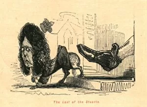 The Comic History Of England Gallery: The Last of the Stuarts, 1897. Creator: John Leech