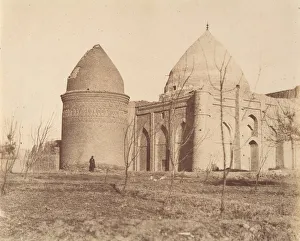 Luigi Prints: [The Tower of Chihil Dukhtaran, Mausoleum of 40 daughters, 1056. ], 1840s-60s