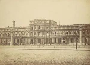 [The Tuileries after the Commune], 1871. Creator: Hippolyte-Auguste Collard