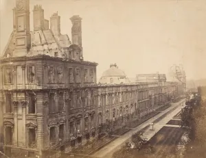 [The Tuileries After Its Destruction by the Communards], 1871