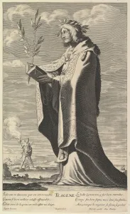 Théagène, ca. 1639-40. Creators: Gilles Rousselet, Abraham Bosse Théagène, ca. 1639-40. Creators: Gilles Rousselet, Abraham Bosse