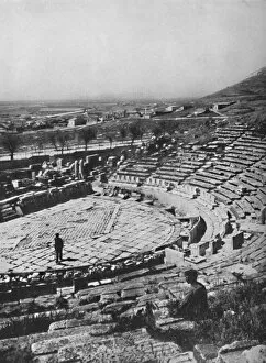 Hodder Stoughton Gallery: The Theater of Dionysus on the southern slope of Acropolis, 1913