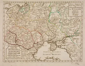 Favourite Prints: The theater of the Russo-Turkish War. Poland, Turkey and Russia, 1770