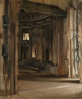 The Theatre at Gripsholm, late 19th-early 20th century. Creator: Gustaf Cederström