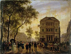 Boulevard Prints: Theatre de l'Ambigu-Comique and Boulevard Saint-Martin