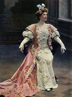 Theatre National De Opera-Comique. - La Reine Fiammette. Mlle. Garden, role d Orlanda, 1904