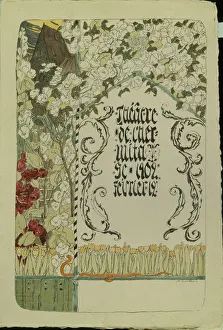 Alexander Yakovlevich 1863 1930 Prints: Theatre programme for the theatre play Faust