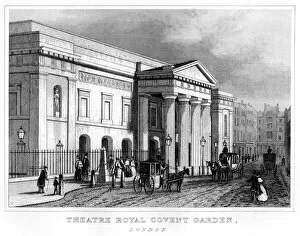 Covent Garden Theatre Gallery: Theatre Royal Covent Garden, Westminster, London, 19th century