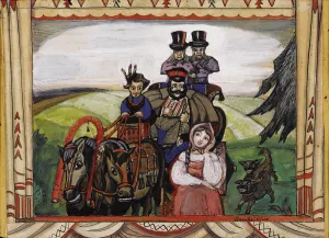 Baliev Gallery: Theatre set design. Artist: Sudeykin, Sergei Yurievich (1882-1946)