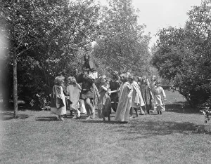 Dongan Hall Prints: Theatrical performance at Dongan Hall, 1921 May 27. Creator: Arnold Genthe