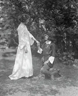 Proposal Prints: Theatrical performance at Dongan Hall, 1921 May 27. Creator: Arnold Genthe