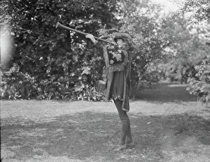 Pageboy Prints: Theatrical performance at Dongan Hall, 1921 May 27. Creator: Arnold Genthe