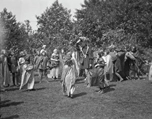 Theatrical performance at Dongan Hall, 1921 May 27. Creator: Arnold Genthe