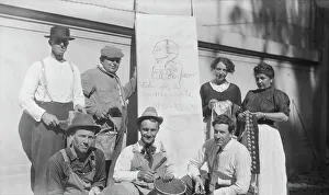 Anglin Margaret Prints: Theatrical production with Margaret Anglin and others