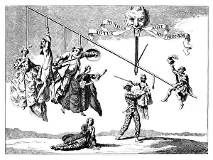 The Theatrical Steel Yards of 1750, (1751). Artist: Patrick O Brian