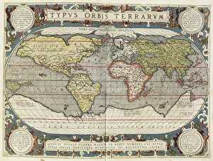 Ptolemy Claudius Prints: Theatrum Orbis Terrarium, 1592. Creator: Unknown