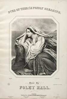 Ever of Thee, Im Fondly Dreaming - Sheet Music Cover. Creator: Winslow Homer (American, 1836-1910)