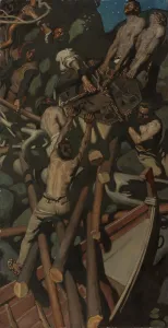 The Theft of the Sampo, 1905. Creator: Akseli Gallen-Kallela