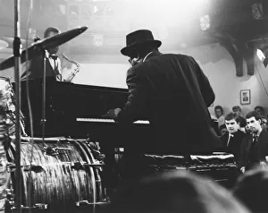 University Gallery: Thelonious Monk, Cambridge Union Debating Chamber, Cambridgeshire, 1966. Creator: Brian Foskett