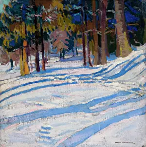 Evergreen Prints: Theme from Krynica, c1920. Creator: Henryk Uziemblo