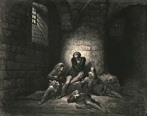 Starving Collection: Then, not to make them sadder, I kept down my spirit in stillness, c1890