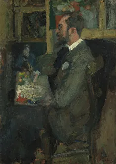 Theo Hannon, 1881-1882. Creator: James Ensor
